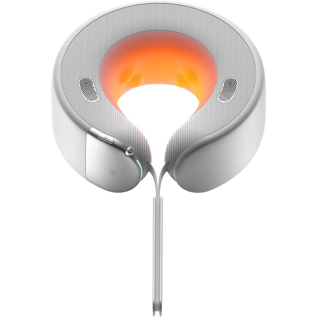 3D Heated Neck Massager Pillow with 360° Surround Sound, Adjustable Modes and Deep Tissue Relief