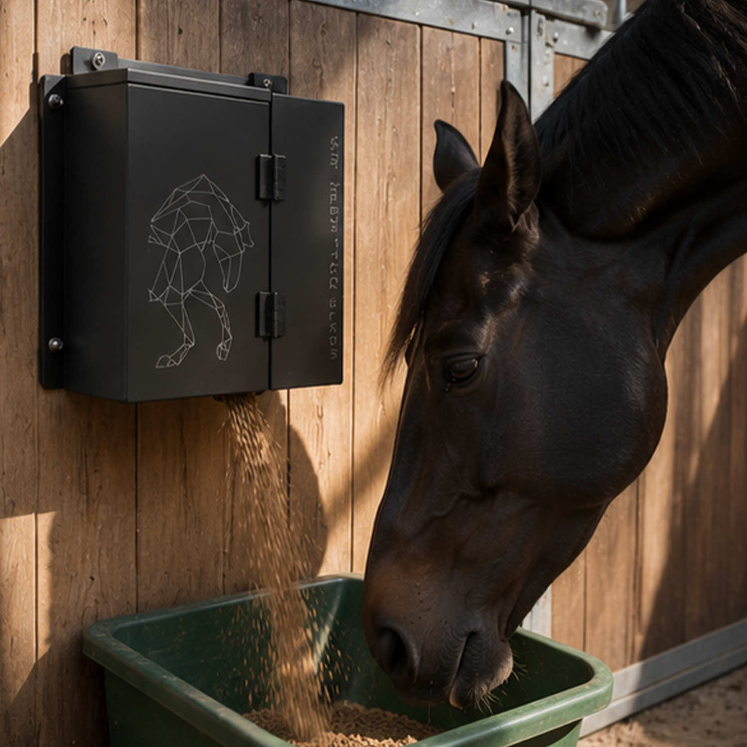 Smart Automatic Horse Feeder